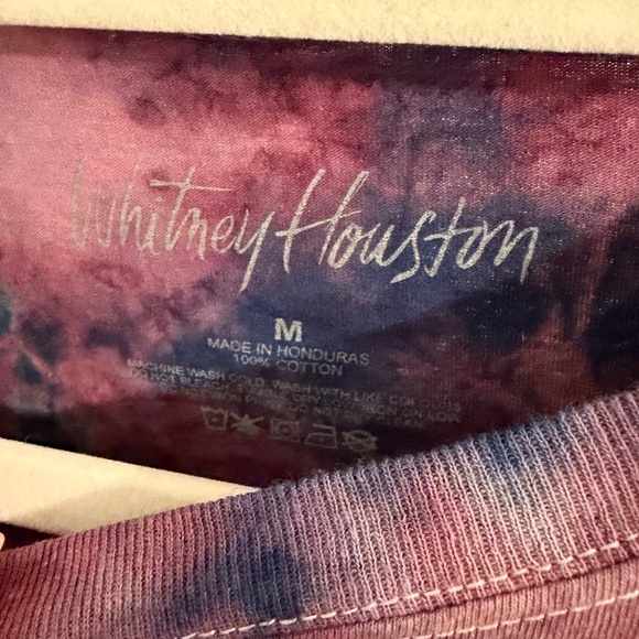 NWOT Whitney Houston Tie Dye T-Shirt - Picture 5 of 5